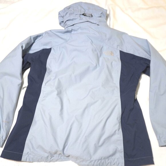 Women's Blue North Face Hooded Winter Jacket Sz XL - Picture 5 of 5